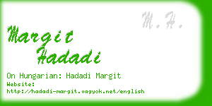 margit hadadi business card